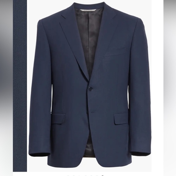 Canali men black blazer size 41